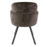 Fauteuil pivotant moderne en tissu Ambrose (lot de 2)