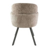 Fauteuil pivotant moderne en tissu Ambrose (lot de 2)