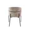 Lot de 2 fauteuils modernes en tissu Mayanne