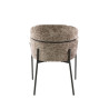 Lot de 2 fauteuils modernes en tissu Mayanne
