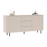 Buffet/bahut moderne 180 cm coloris cachemire Horizo