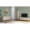 Buffet/bahut moderne 180 cm coloris cachemire Horizo