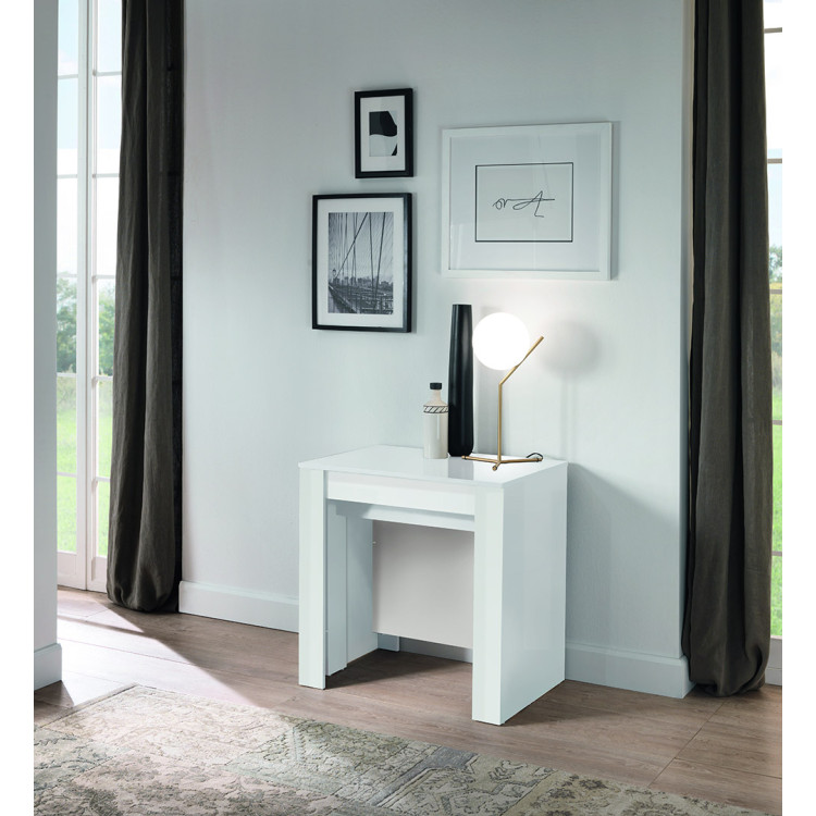 Table console extensible contemporaine Eleonore