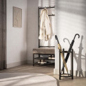 Porte-parapluies industriel en m&eacute;tal bronze Luna