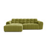 Canapé d'angle moderne en tissu Roxie