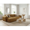 Canapé d'angle moderne en tissu Roxie