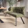 Banquette moderne en tissu Marcus