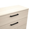 Bureau enfant contemporain chêne clair Lolita
