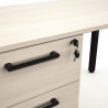Bureau enfant contemporain chêne clair Lolita