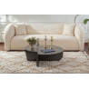 Table basse contemporaine Oriane (lot de 2)