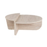 Table basse contemporaine Oriane (lot de 2)
