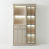 Vitrine contemporaine coloris orme naturel Vaucluse II