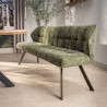 Banquette moderne en tissu Marcus