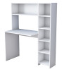 Bureau informatique contemporain blanc Studio