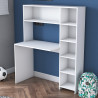 Bureau informatique contemporain blanc Studio
