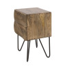 Chevet style nature en bois de manguier massif Riviera