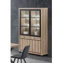 Vaisselier/argentier contemporain 128 cm ch&ecirc;ne summer Eluard