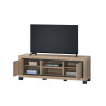 Meuble TV contemporain 155 cm chêne summer Eluard
