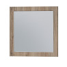 Miroir rectangulaire contemporain chêne summer Eluard