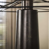 Lampadaire industriel en métal urban brun Curly