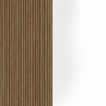 Meuble TV moderne 150 cm blanc mat/chêne clair Costarica