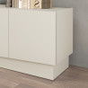 Meuble TV moderne 180 cm coloris cachemire Valencia
