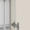 Meuble TV moderne 180 cm coloris cachemire Valencia