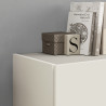 Meuble TV moderne 225 cm coloris cachemire Valencia