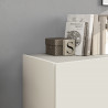 Buffet/bahut moderne 160 cm coloris cachemire Valencia
