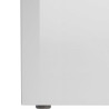 Meuble TV moderne 240 cm anthracite brillant Maeva