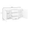 Buffet/bahut moderne 180 cm coloris cachemire Maeva
