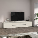 Meuble TV moderne coloris cachemire Maeva