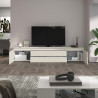 Meuble TV moderne coloris cachemire Maeva