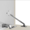 Meuble TV moderne 240 cm chêne/cachemire Regina