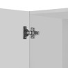 Colonne de cuisine pour four blanc brillant Louna