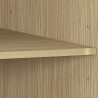 Colonne de cuisine pour four moderne cachemire/chêne Louna