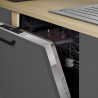 Cuisine complète moderne anthracite mat/chêne Louna