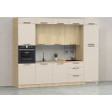 Cuisine compl&egrave;te moderne cachemire/ch&ecirc;ne Louna