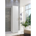 Armoire buanderie blanche 1 porte profondeur 40 cm Jesy