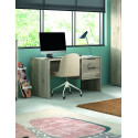 Bureau enfant contemporain ch&ecirc;ne gris Gladys