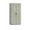Chambre enfant complète contemporaine chêne gris Gladys