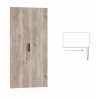 Chambre enfant complète contemporaine chêne gris Gladys