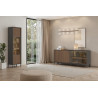 Buffet/bahut moderne 205 cm lave/mercure Cristina