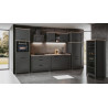 Buffet de cuisine contemporain chêne/anthracite Mylena