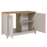 Cuisine complète contemporaine 370 cm chêne/cachemire Mylena