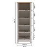 Cuisine complète contemporaine 370 cm chêne/cachemire Mylena