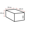 Ensemble de buanderie 230 cm contemporain blanc Jesy