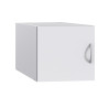 Surmeuble 1 porte blanc profondeur 69 cm Jesy