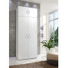 Surmeuble 2 portes blanc profondeur 69 cm Jesy