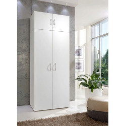 Surmeuble 2 portes blanc profondeur 40 cm Jesy